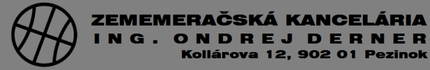Zememeračská kancelária Ing. Ondrej Derner